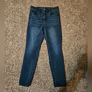 American Eagle Outfitters Dark Blue Skinny Jeans
